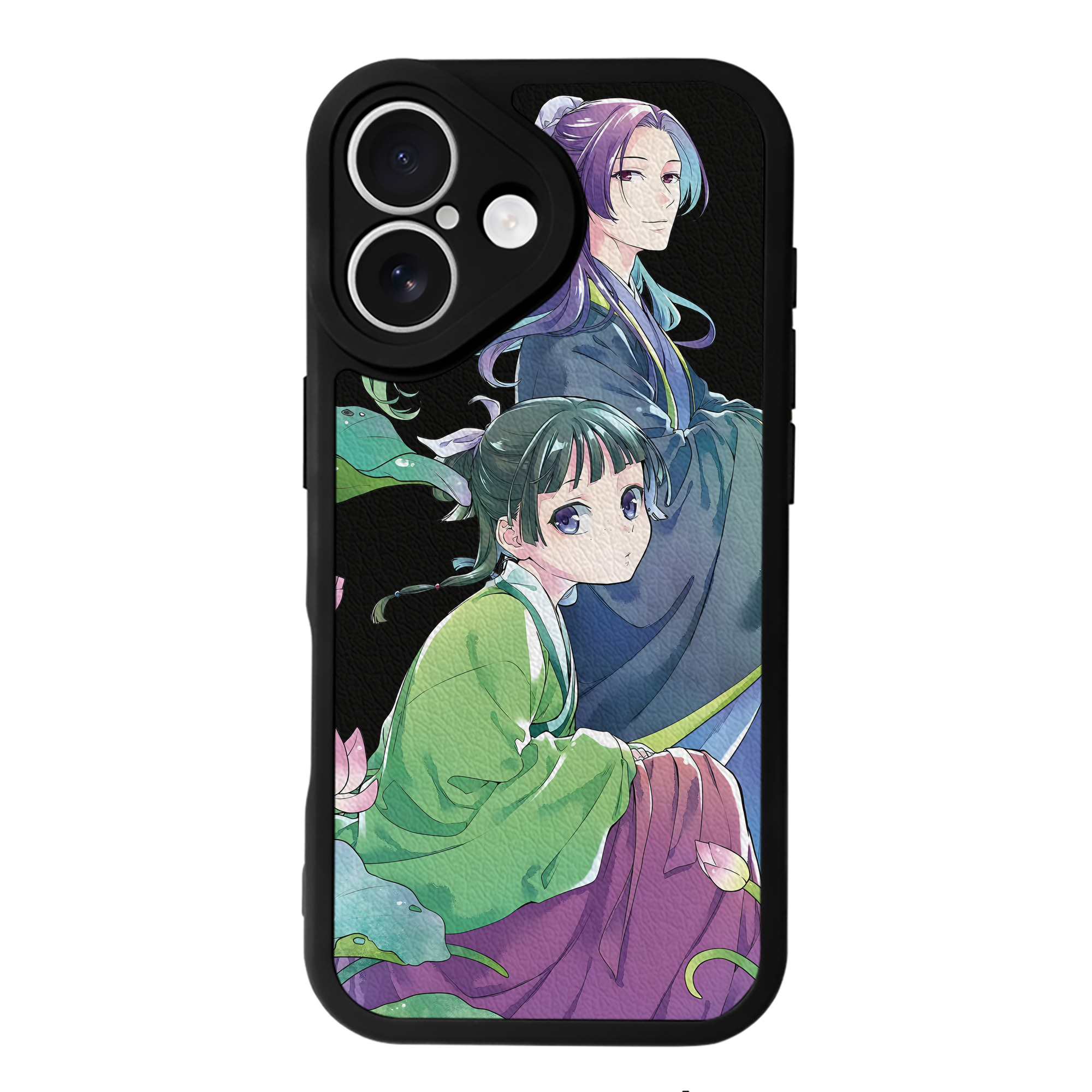 （画像用） 薬屋のひとりごと The Apothecary Diaries 【iPhone 16シリーズ対応】シリコンスマホケース（レザー調） 材質：シリコン